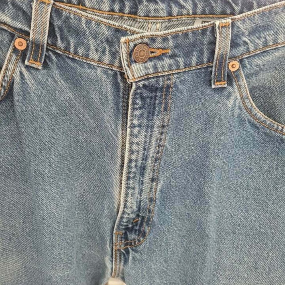 Vtg Levi's 505 Orange Tab Regular Fit Straight Leg - Picture 9 of 10
